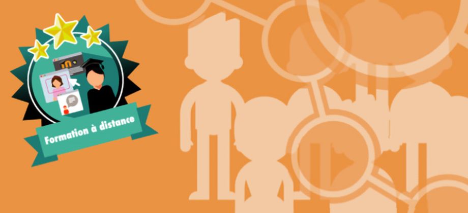 Illustration avec badge