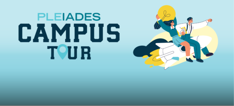 Titre pleiades campus tour et illustration
