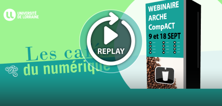 Titre sur fond vert avec illustration