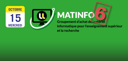 logo MATINFO et date de lancement à l'UL