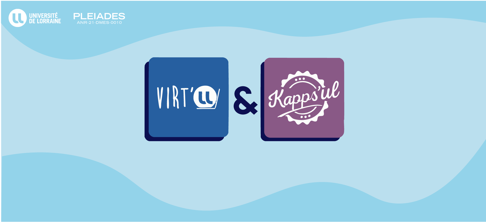 Illustration avec les deux logos Virt'UL et Kapps'UL