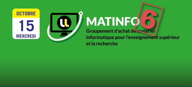 logo MATINFO et date de lancement à l'UL