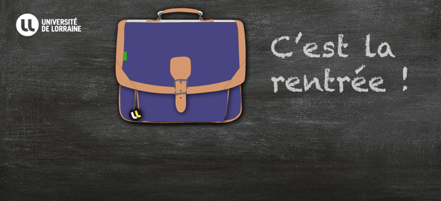 un cartable pour représenter la rentrée scolaire