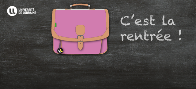 un cartable pour représenter la rentrée scolaire