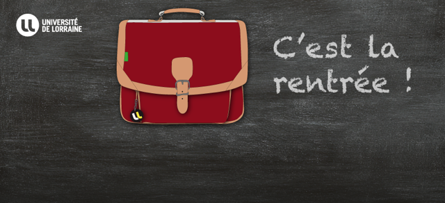 un cartable pour représenter la rentrée scolaire