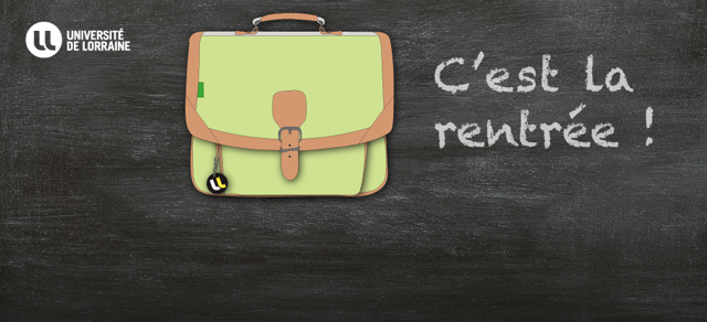 un cartable pour représenter la rentrée scolaire