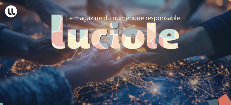 Fond graphique avec titre luciole